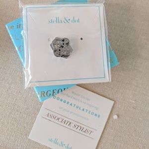 Stella & Dot Recognition bracelet + charm